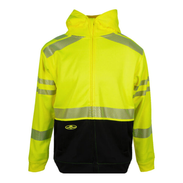 Tech Single Thick Hooded Full Zip Sweatshirt HVSA Class 3