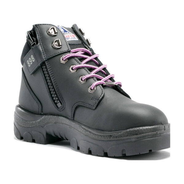 Steel Blue Women's Parkes Zip 3.7" Steel Toe Ankle Work Boot