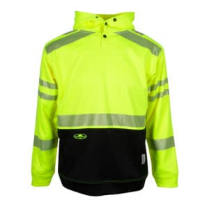 Tech Double Thick Hooded Pullover Sweatshirt HVSA Class 3