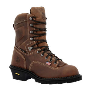 Georgia Boot 9" USA Logger Comp Toe Waterproof Work Boot