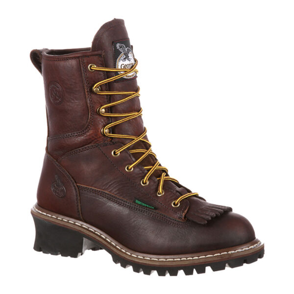 Georgia Boot 8" Steel Toe Waterproof Logger Boot