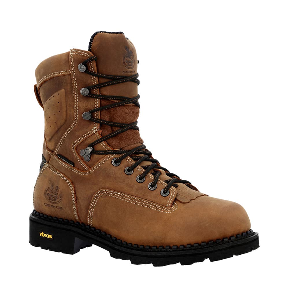 Logger work boots hot sale on sale