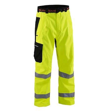 Women Men Reflective Strap Pants Camping Hiking Washable Rain Over Waterproof  Trousers Fishing High Visibility Workwear Pant