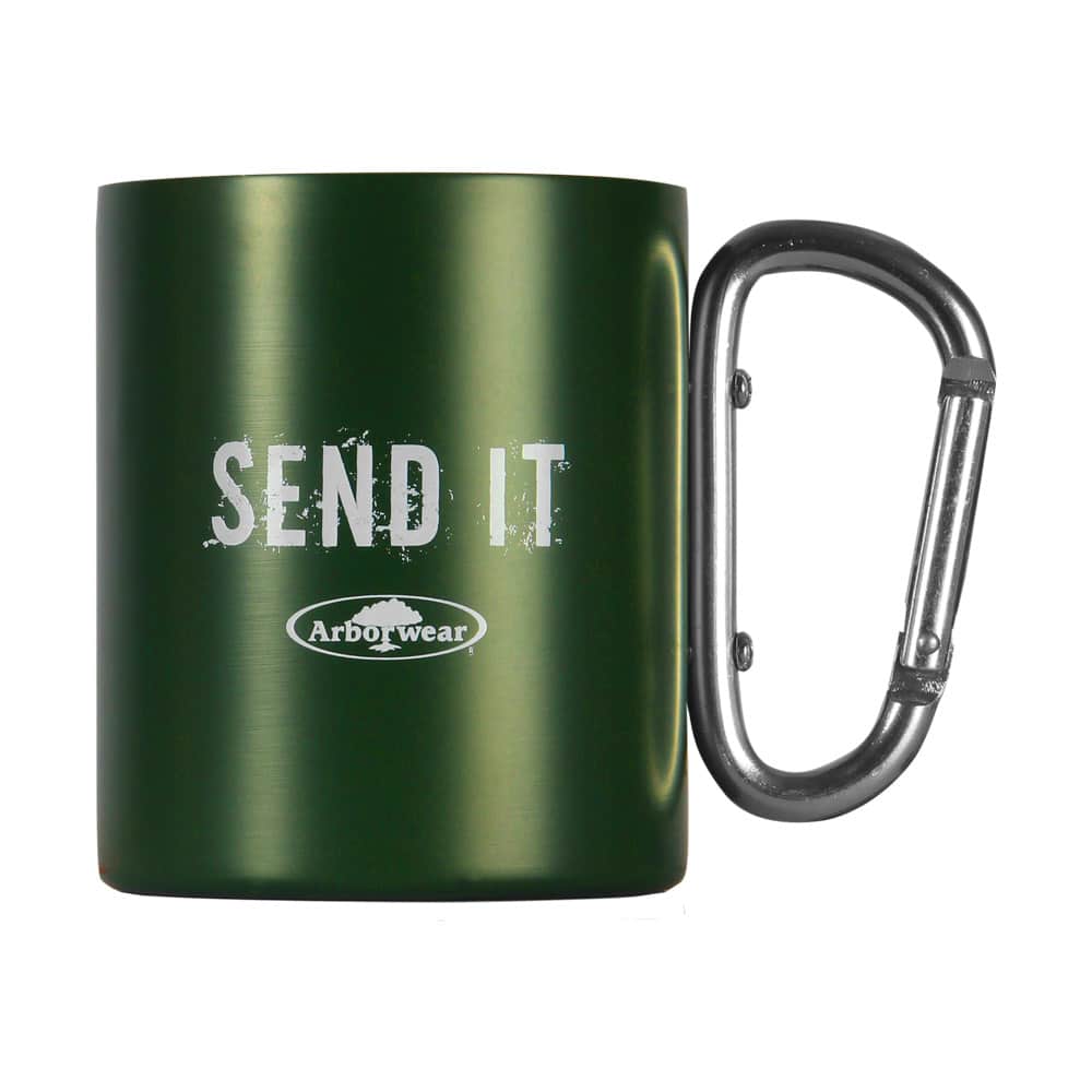 Stainless Steel Cup - Carabiner Handle