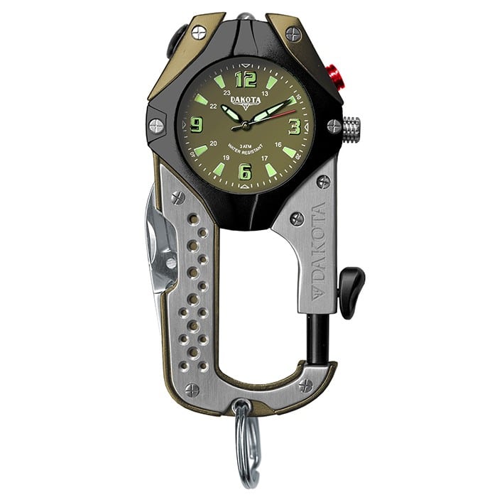Dakota Watch Company Oversized Digital Compass, Black PU Strap -  KnifeCenter - 7543-9 - Discontinued