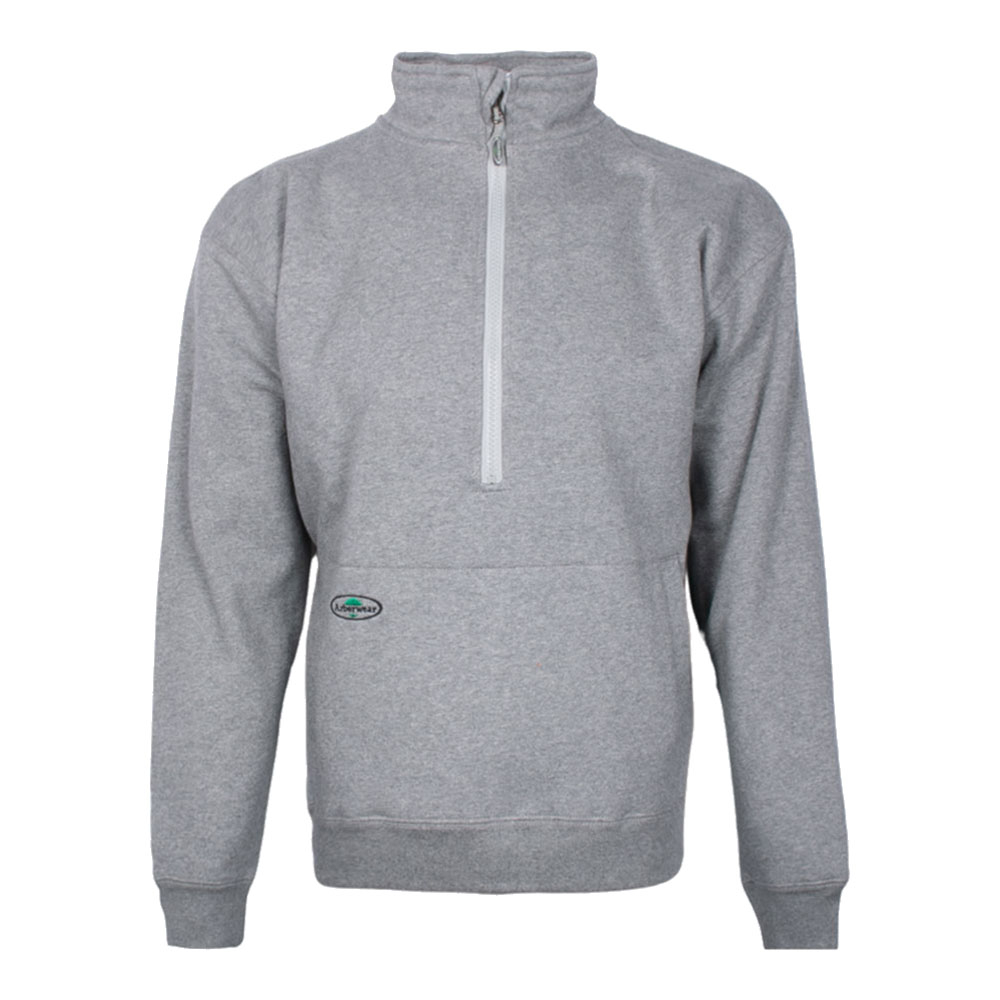 Cotton Double Thick Half Zip Sweatshirt - Arborwear