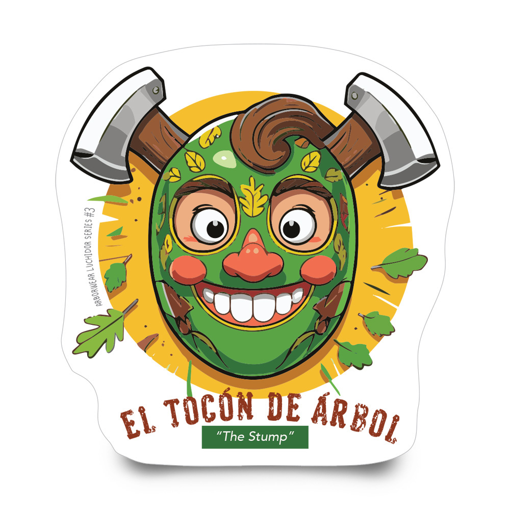 2.4" Arborwear Luchidor Series #2 Sticker
