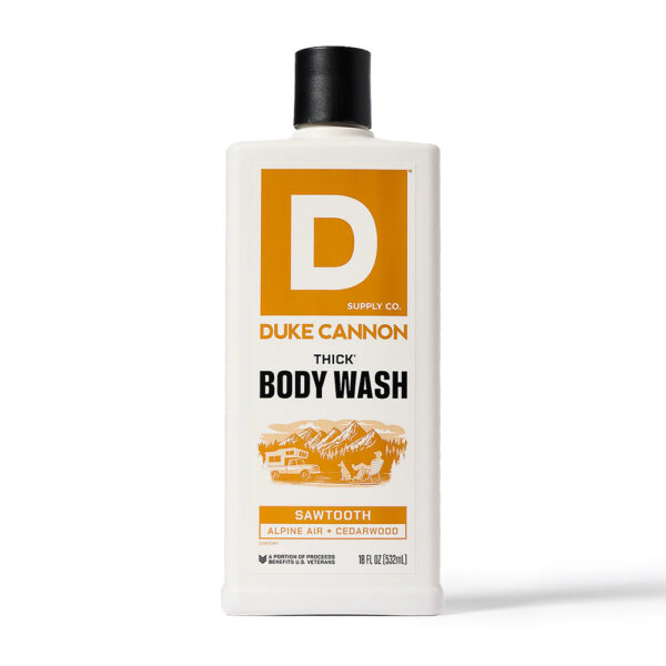Duke Cannon Sawtooth Thick Body Wash 18 oz