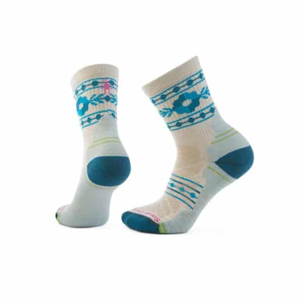 Smartwool Women's Hike Light Cushion Floral Mid Crew Socks