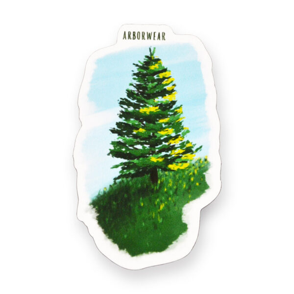 1.86"X3" Arborwear Magnet Tree