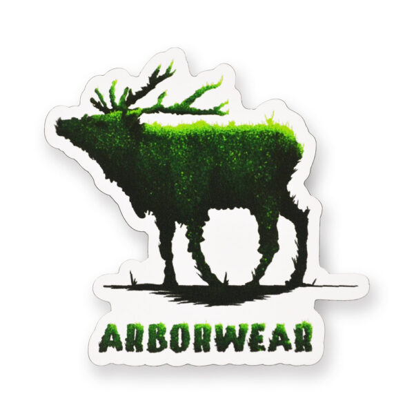 3"X2.89" Arborwear Magnet Elk