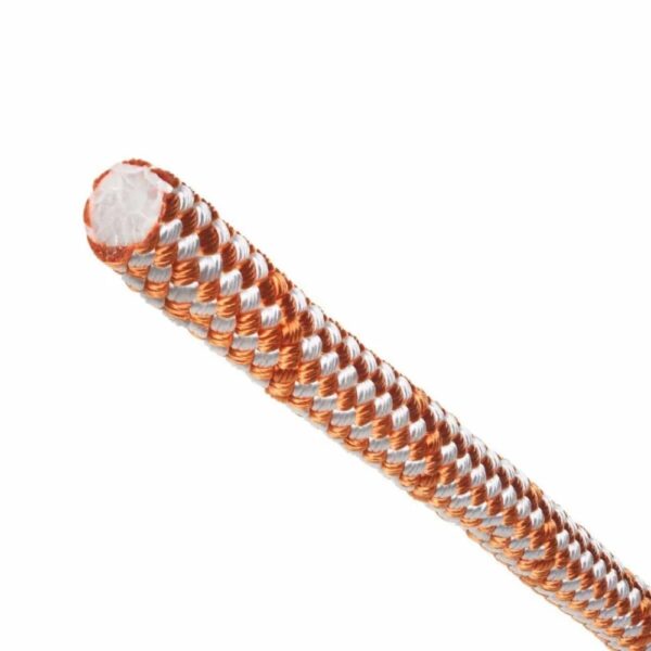 Teufelberger Sirius Bull Rope 14Mm White/Orange, Coil, 60M