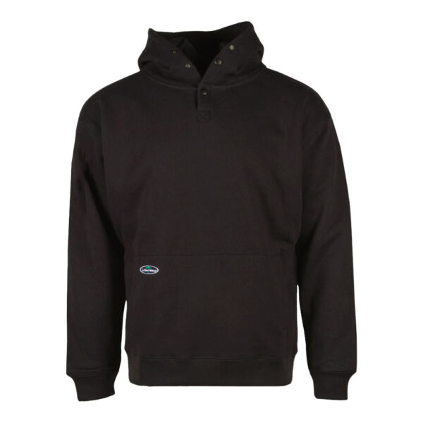 Cotton Single Thick Hooded Pullover Sweatshirt