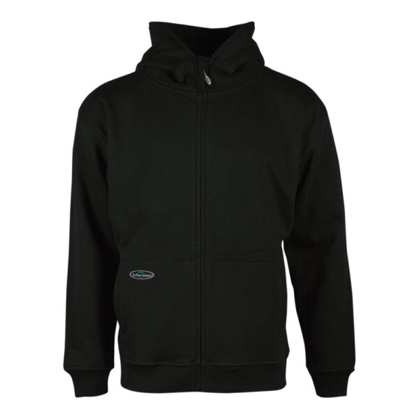 Cotton Single Thick Hooded Full Zip Sweatshirt