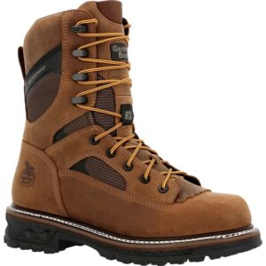 Georgia Lightweight Logger 9" Comp Toe Waterproof Workboot